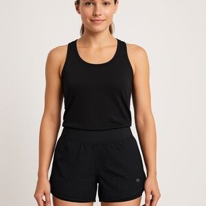Black Women's Athletic Shorts